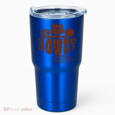 Howdy Cowboy Gift Tumbler
