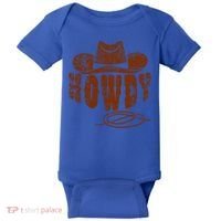Howdy Cowboy Gift Baby Bodysuit thumb 0