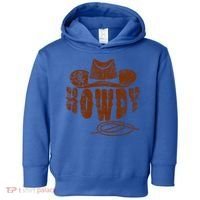 Howdy Cowboy Gift Toddler Hoodie thumb 0