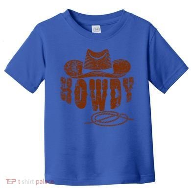 Howdy Cowboy Gift Toddler T-Shirt