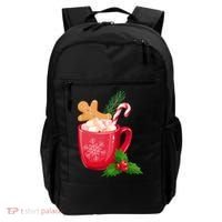 Hot Chocolate Gingerbread Christmas Backpack thumb 0