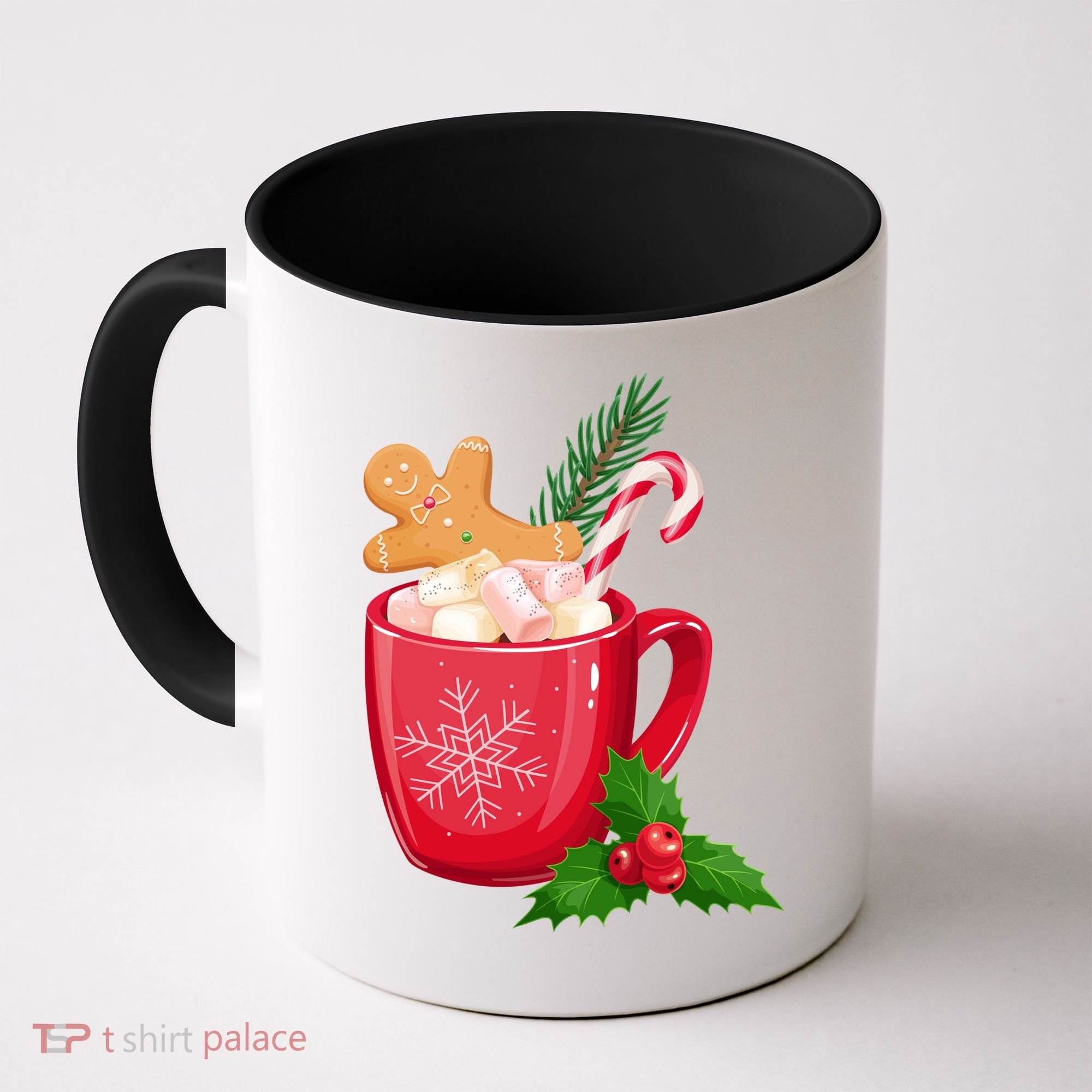Hot Chocolate Gingerbread Christmas Coffee Mug