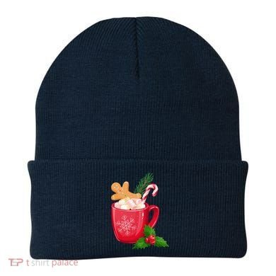 Hot Chocolate Gingerbread Christmas Beanie