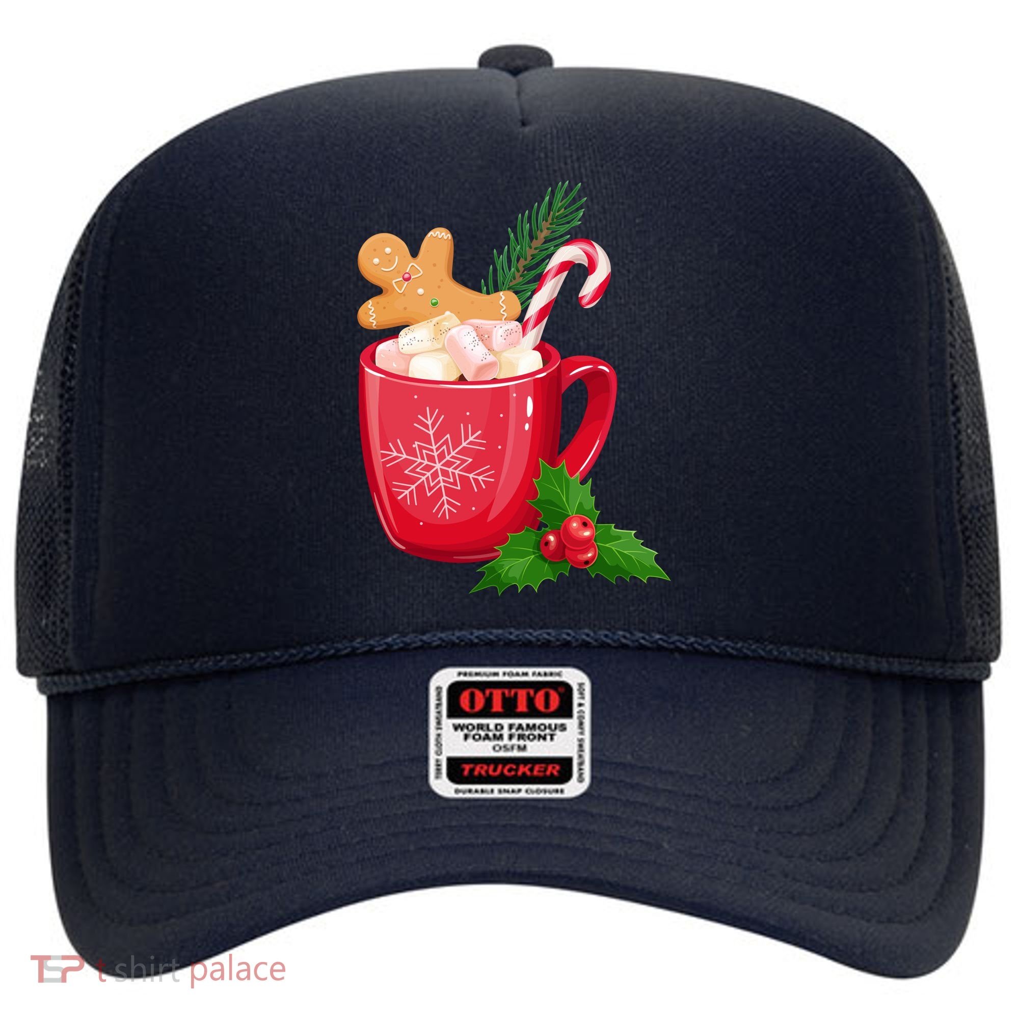 Hot Chocolate Gingerbread Christmas Hat
