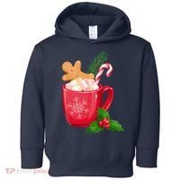 Hot Chocolate Gingerbread Christmas Toddler Hoodie thumb 0