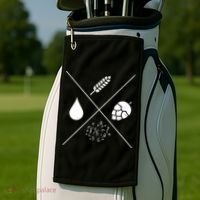 Hop Cross Gift Golf Towel thumb 2
