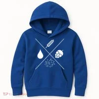 Hop Cross Gift Kids Hoodie thumb 0