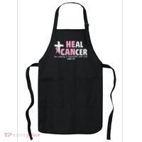 He Can Heal Cancer Breast Cancer Awareness Apron thumb 0