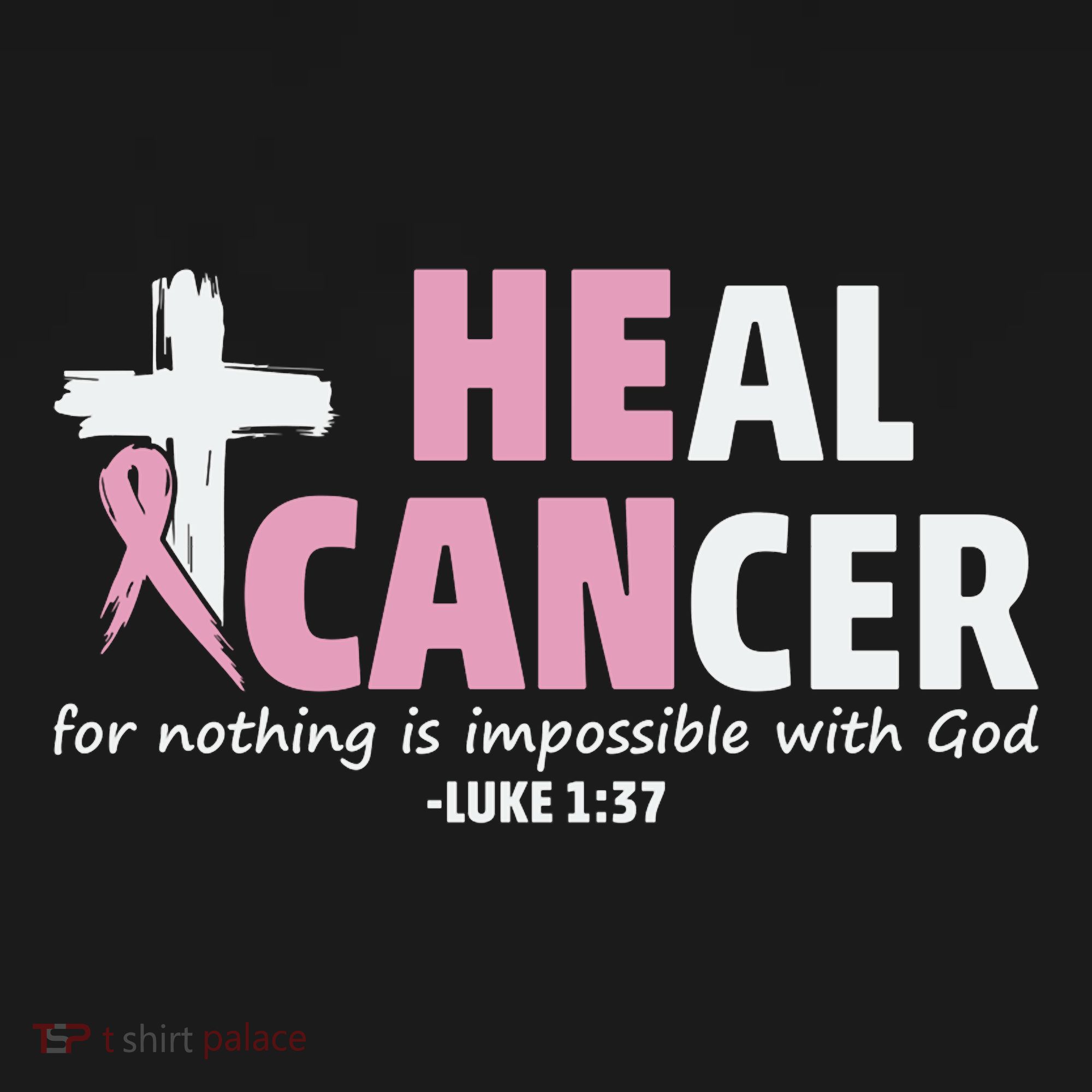 He Can Heal Cancer Breast Cancer Awareness Toddler Hoodie