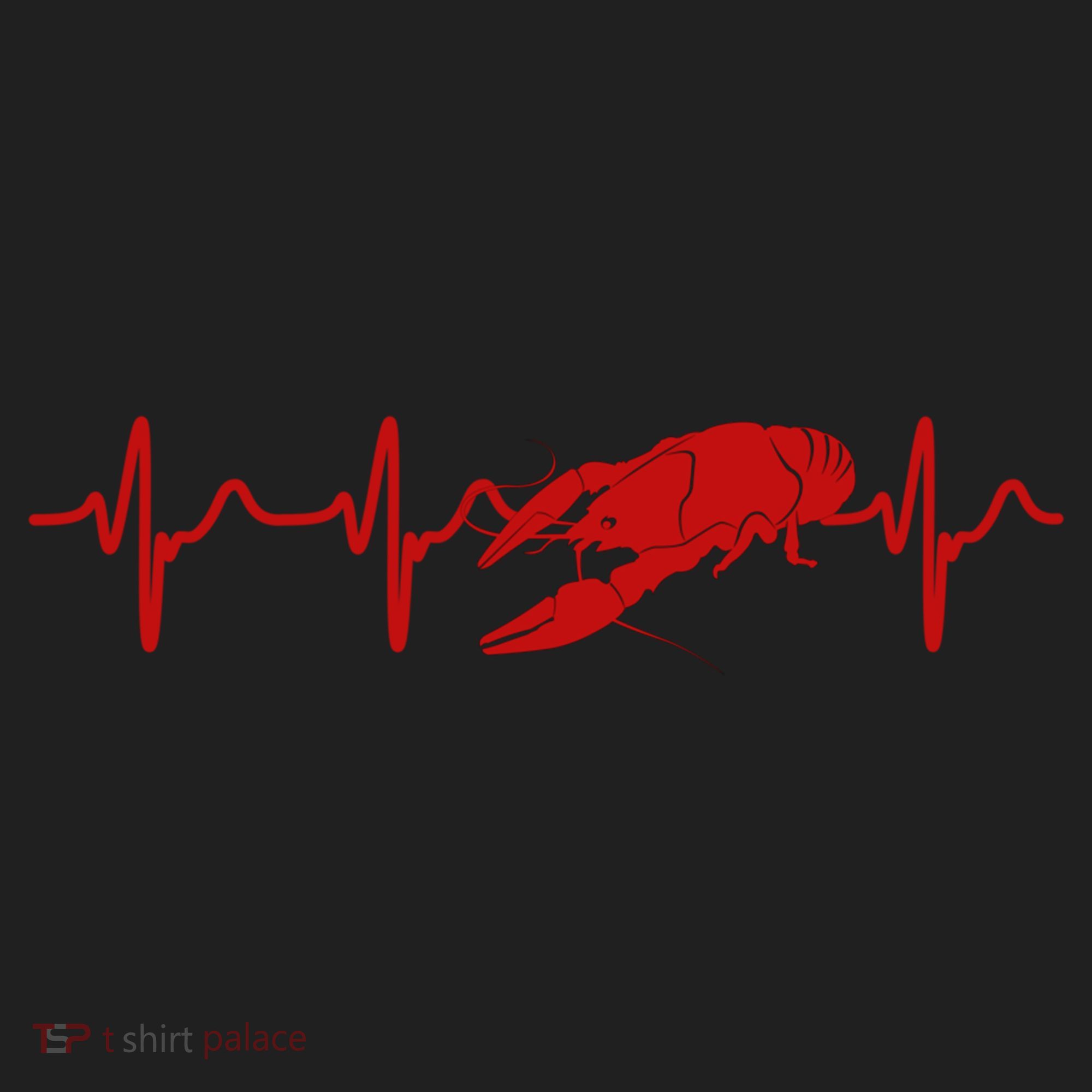 Heartbeat Crawfish Heart Frequency Boil Crew Lobster Season Meaningful Gift Women's Sweatshirt
