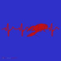 Heartbeat Crawfish Heart Frequency Boil Crew Lobster Season Meaningful Gift Hoodie thumb 2