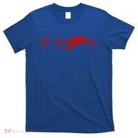 Heartbeat Crawfish Heart Frequency Boil Crew Lobster Season Meaningful Gift T-Shirt thumb 0