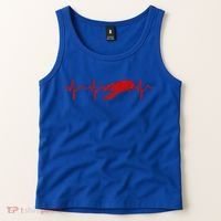 Heartbeat Crawfish Heart Frequency Boil Crew Lobster Season Meaningful Gift Tank Top thumb 2