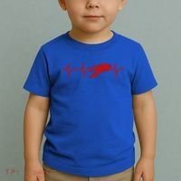 Heartbeat Crawfish Heart Frequency Boil Crew Lobster Season Meaningful Gift Toddler T-Shirt thumb 2
