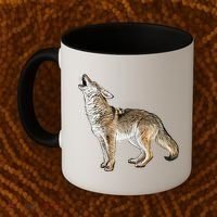 Howling Coyote Coffee Mug thumb 2