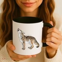 Howling Coyote Coffee Mug thumb 3