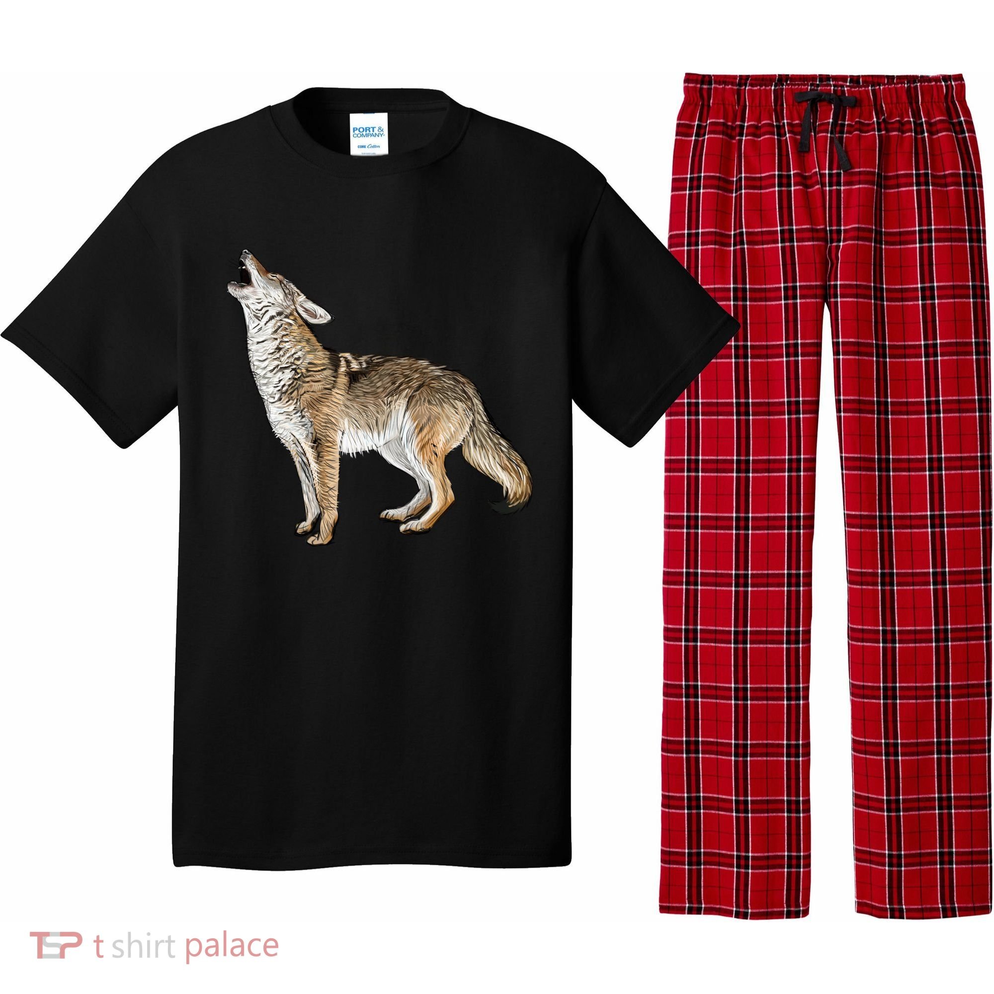 Howling Coyote Pajama Set