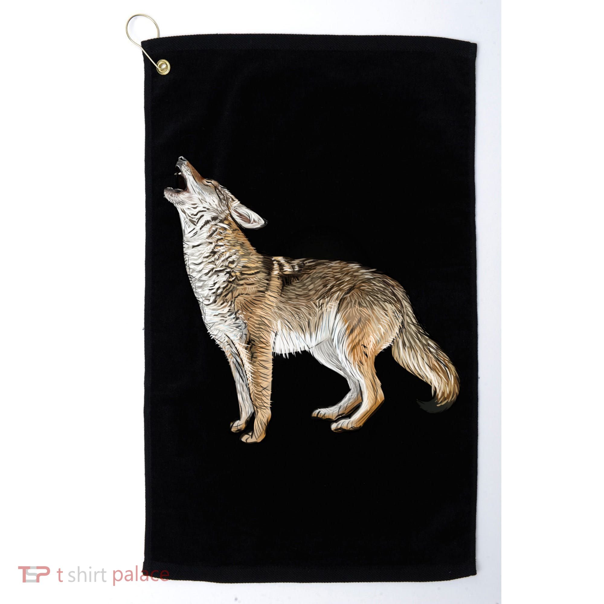 Howling Coyote Golf Towel