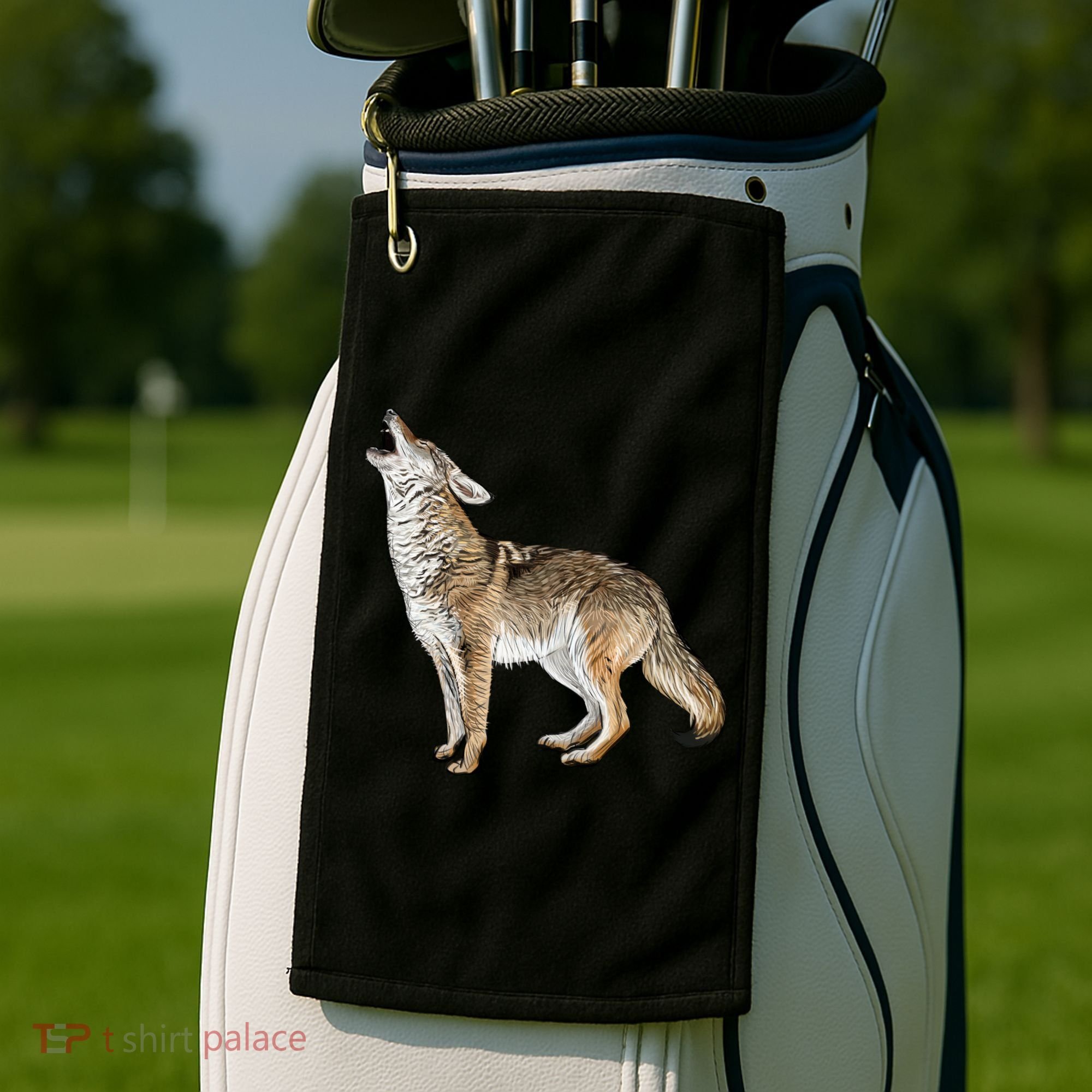 Howling Coyote Golf Towel
