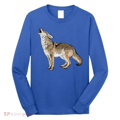Howling Coyote Long Sleeve Shirt