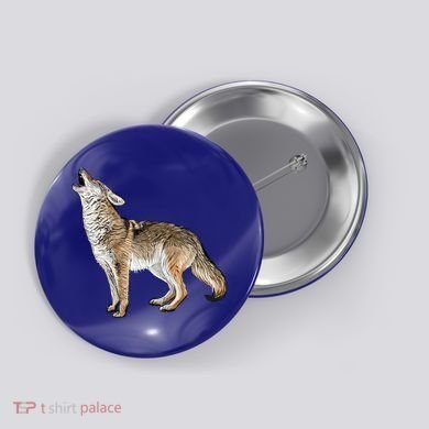 Howling Coyote Button