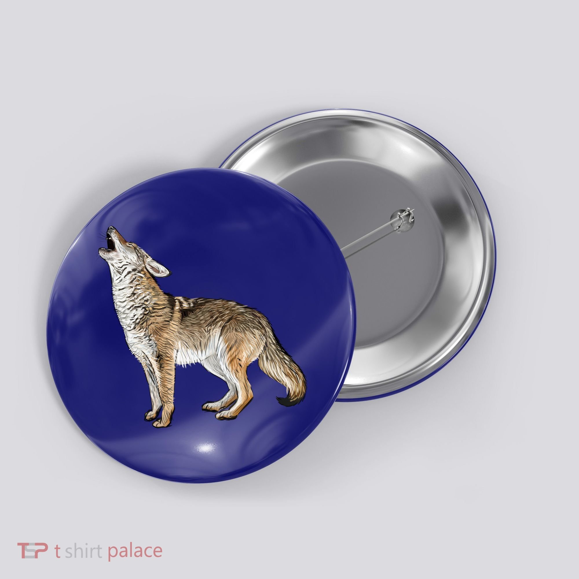 Howling Coyote Button