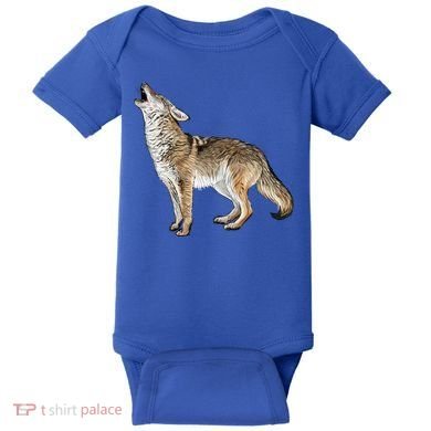 Howling Coyote Baby Bodysuit