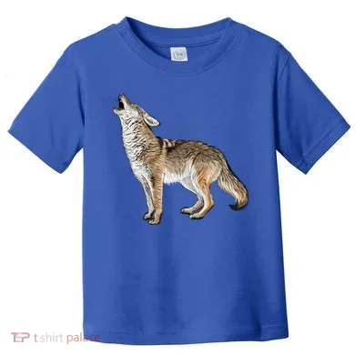 Howling Coyote Toddler T-Shirt