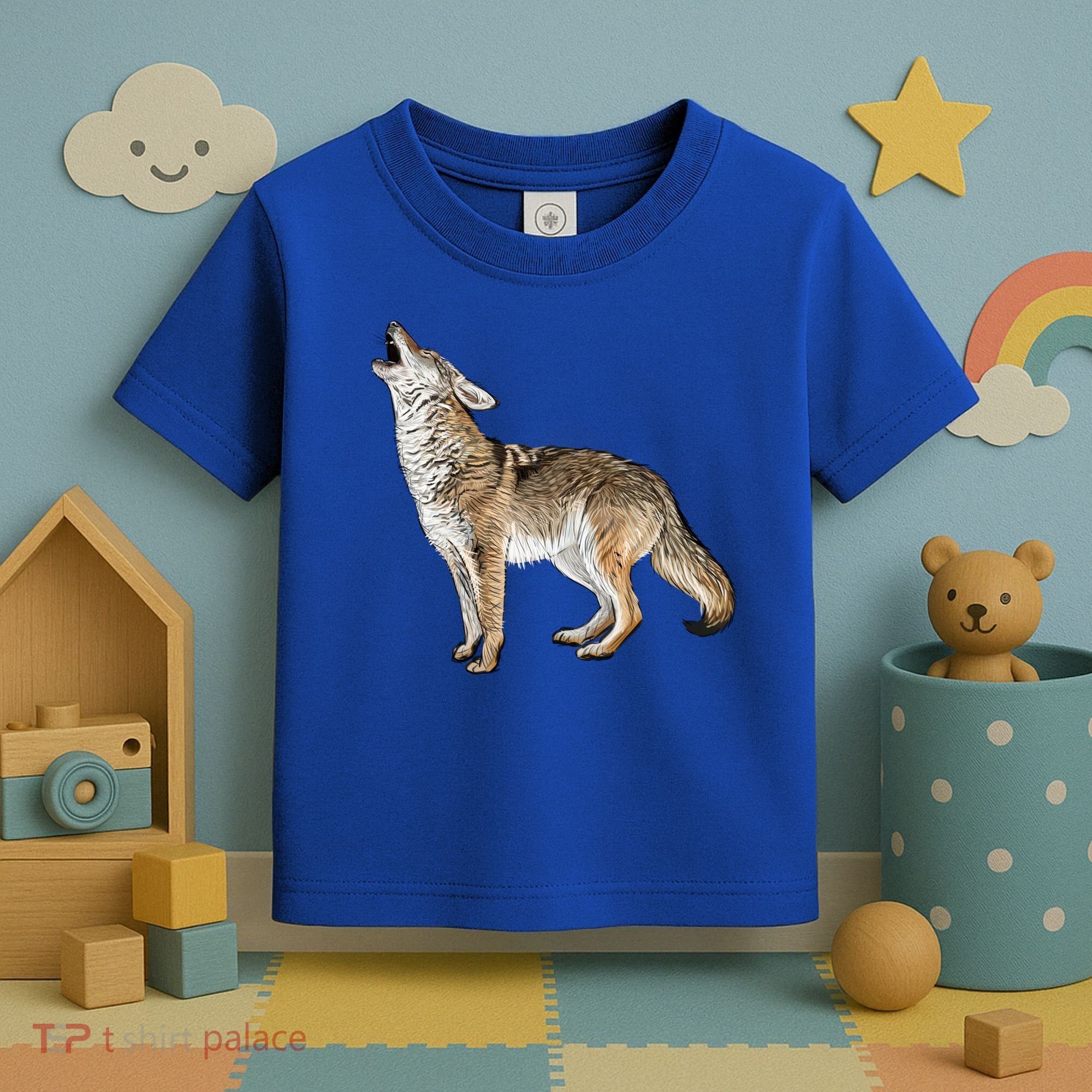 Howling Coyote Toddler T-Shirt