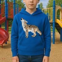 Howling Coyote Kids Hoodie thumb 2