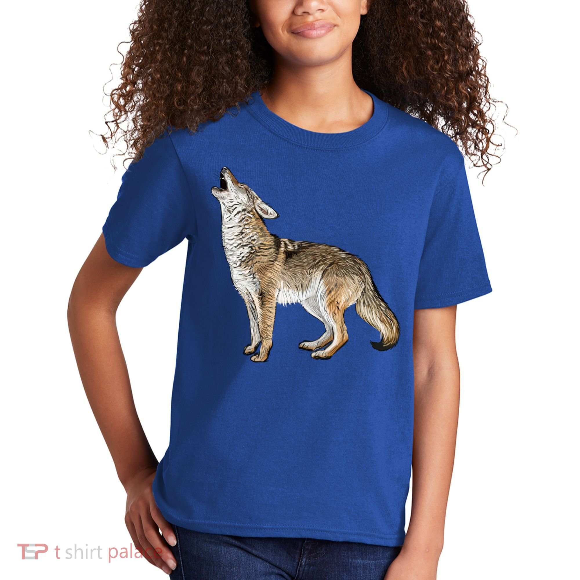 Howling Coyote Kids T-Shirt