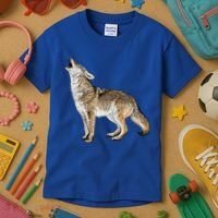 Howling Coyote Kids T-Shirt thumb 3