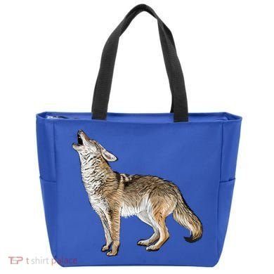 Howling Coyote Tote Bag