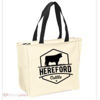 Hereford Cattle Hereford Cow For Cattle Farmer Tote Bag thumb 2