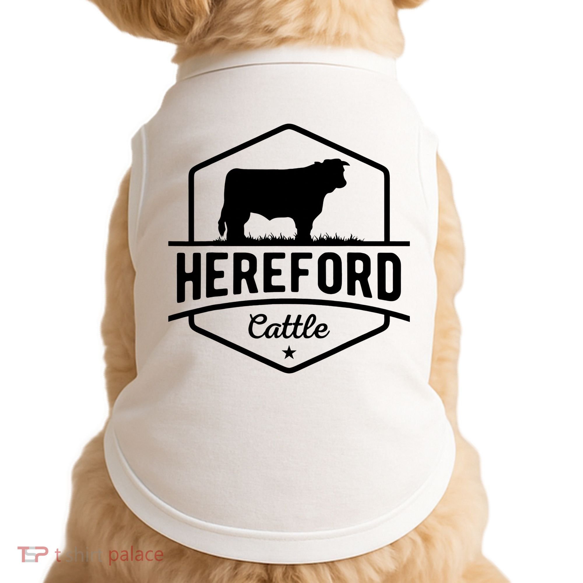 Hereford Cattle Hereford Cow For Cattle Farmer Doggie Tank