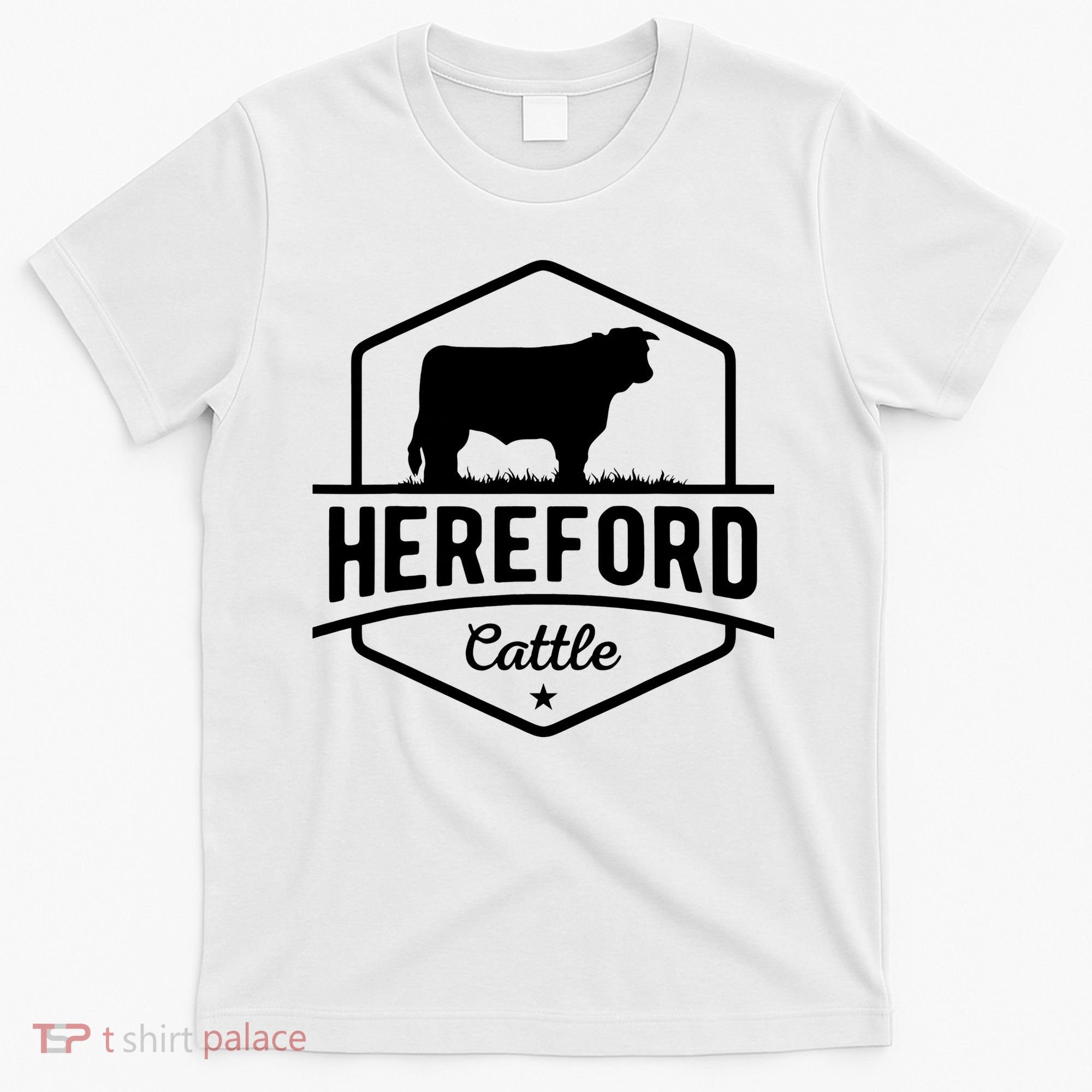 Hereford Cattle Hereford Cow For Cattle Farmer T-Shirt