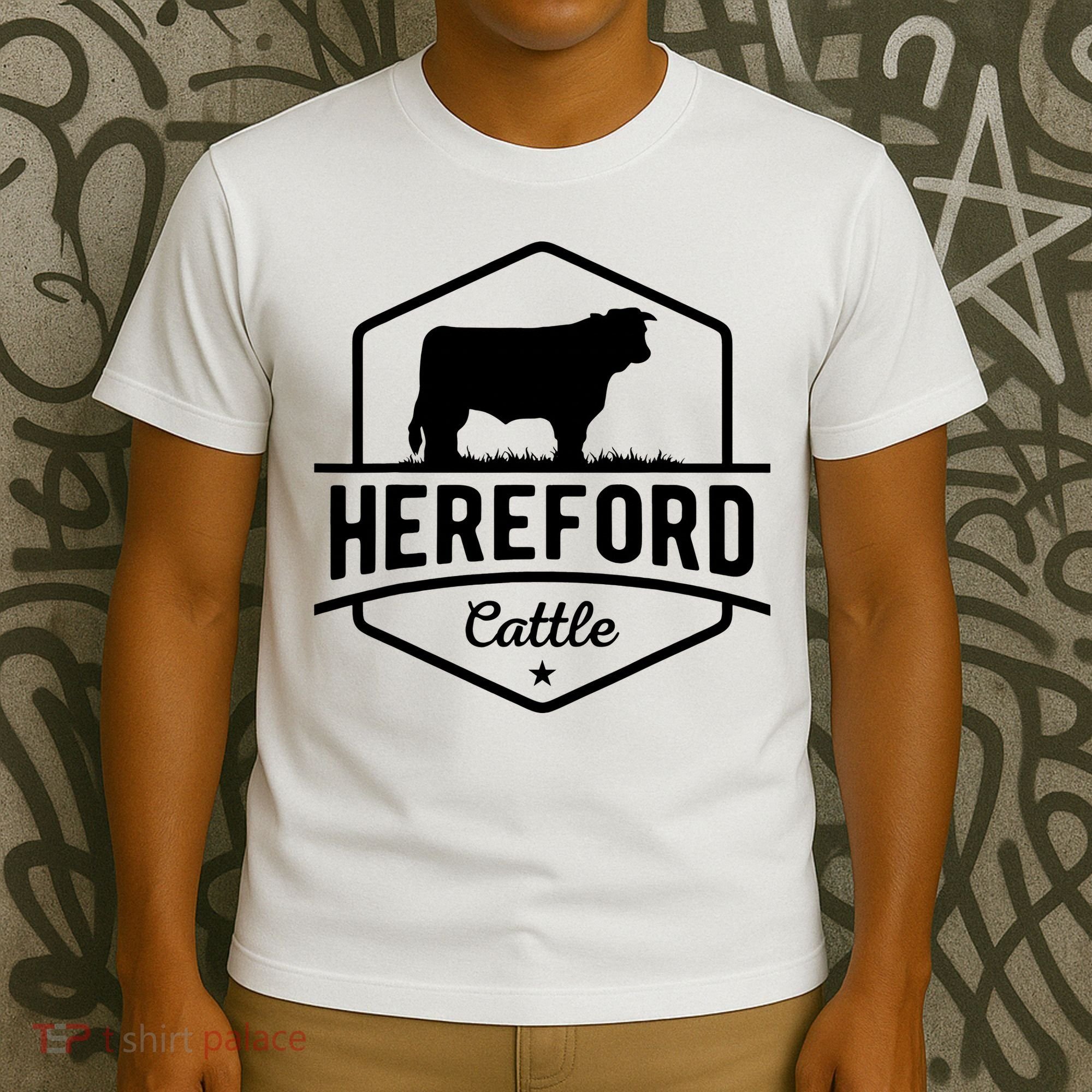 Hereford Cattle Hereford Cow For Cattle Farmer T-Shirt