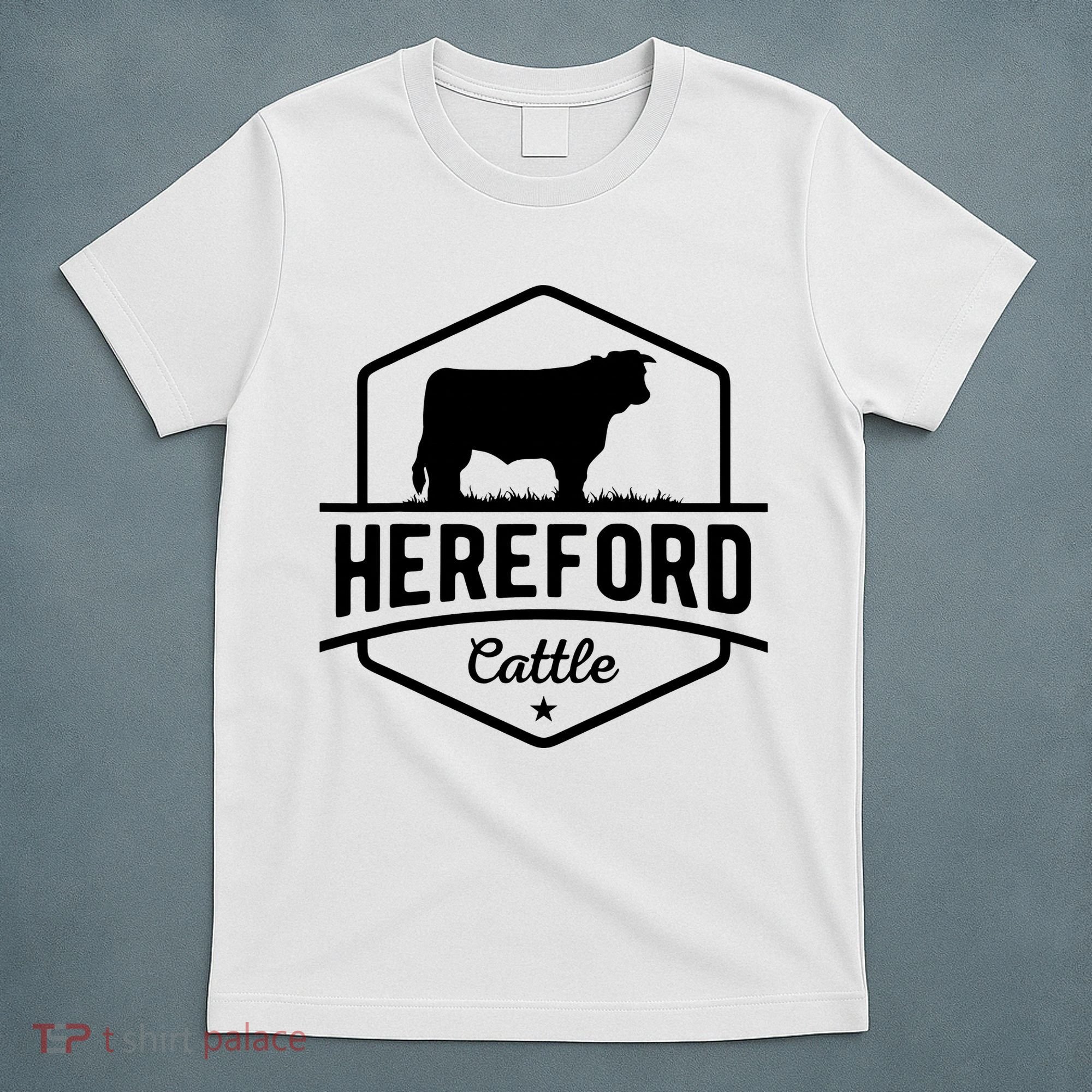 Hereford Cattle Hereford Cow For Cattle Farmer T-Shirt