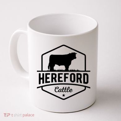 Hereford Cattle Hereford Cow For Cattle Farmer Coffee Mug