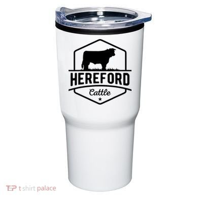 Hereford Cattle Hereford Cow For Cattle Farmer Tumbler