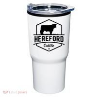 Hereford Cattle Hereford Cow For Cattle Farmer Tumbler thumb 0