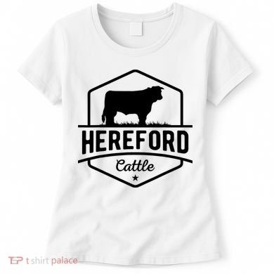 Hereford Cattle Hereford Cow For Cattle Farmer Women's T-Shirt