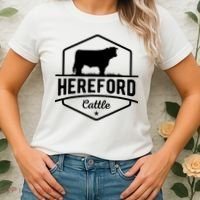 Hereford Cattle Hereford Cow For Cattle Farmer Women's T-Shirt thumb 2