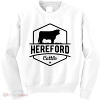 Hereford Cattle Hereford Cow For Cattle Farmer Kids Sweatshirt thumb 0