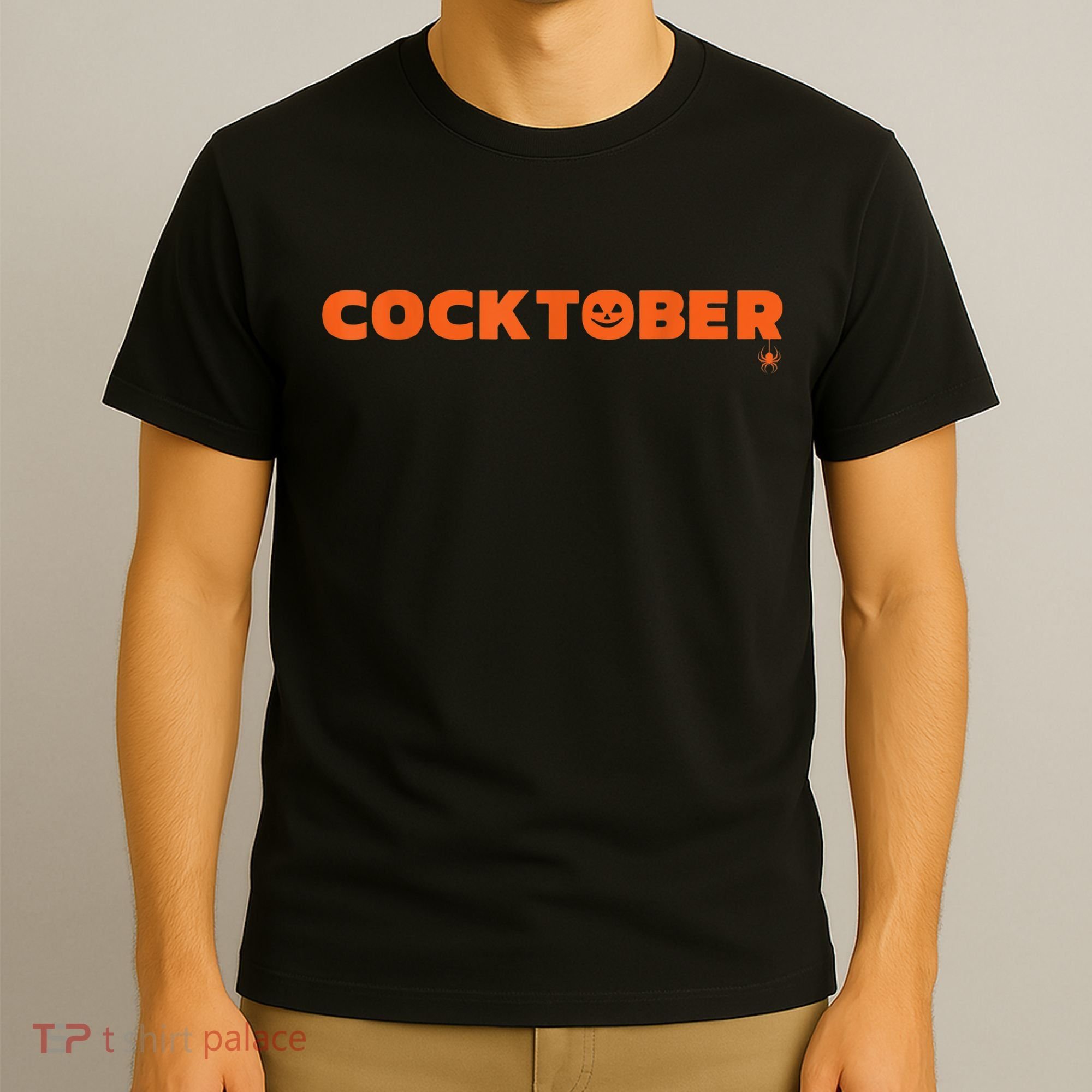 Happy Cocktober Halloween Costume Funny Halloween T-Shirt
