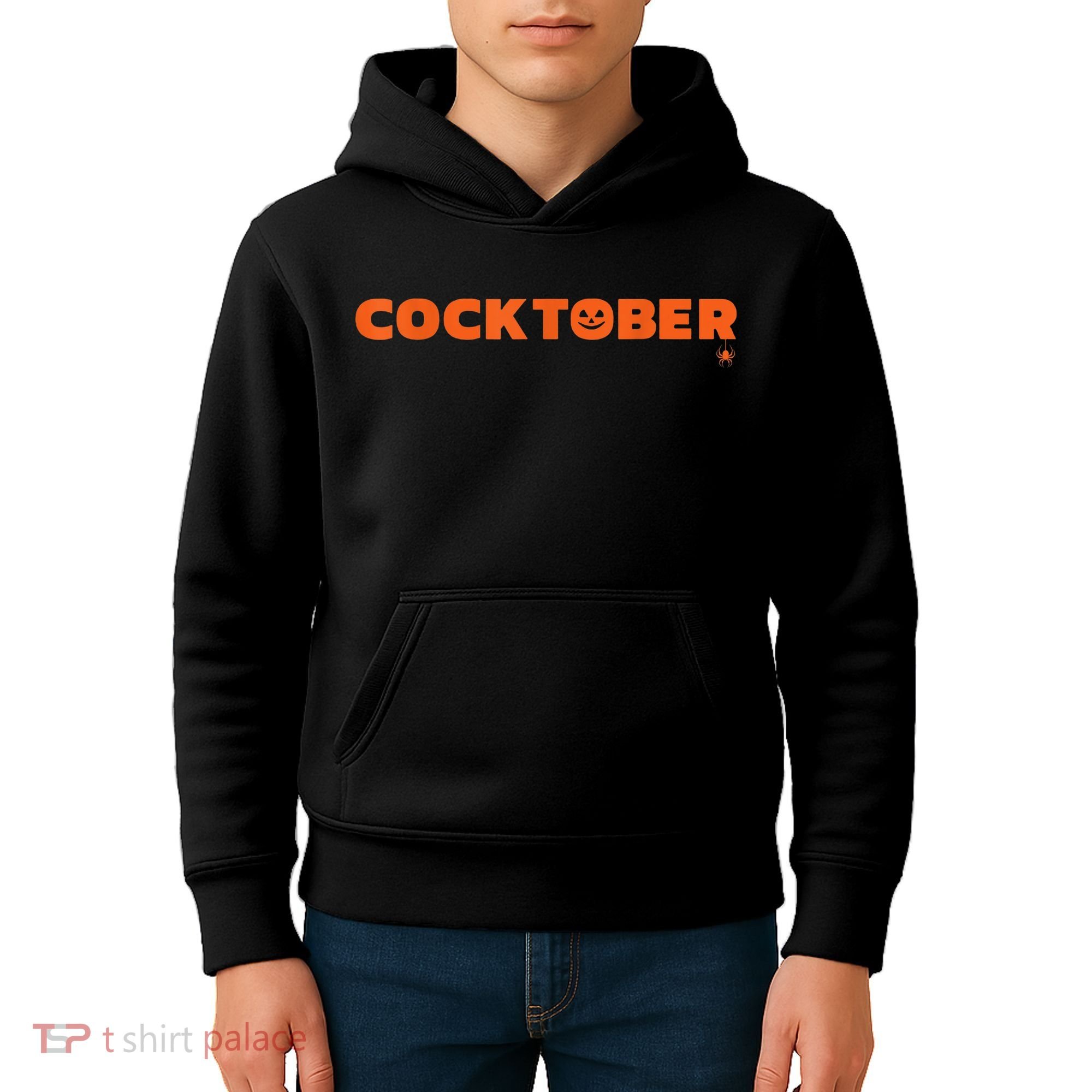 Happy Cocktober Halloween Costume Funny Halloween Kids Hoodie