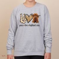 Highland Cow Women's Sweatshirt thumb 0