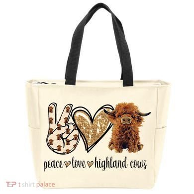 Highland Cow Tote Bag