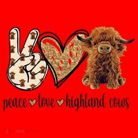 Highland Cow Santa Hat thumb 1