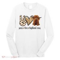Highland Cow Long Sleeve Shirt thumb 0